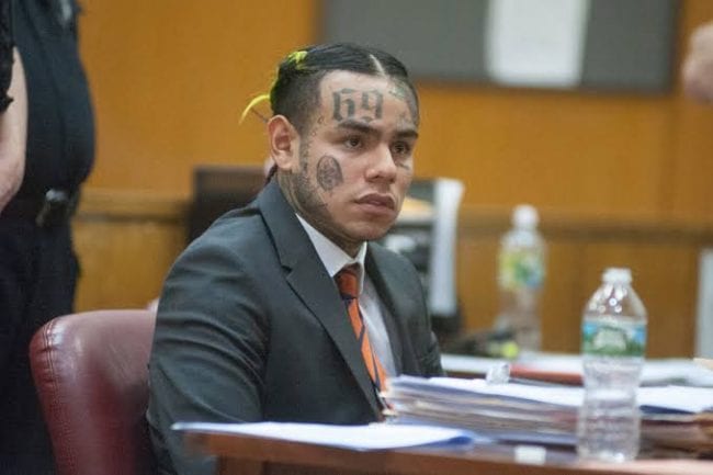 6ix9ine Fears For His Safety During Community Service: "I Need Tight Security"