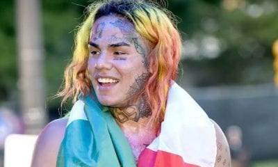 6ix9ine Shares Video Of Him Being Chased But It's Not What It Seems