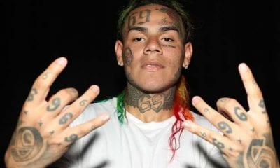 Tekashi 6ix9ine Treats Arm Injury At Hospital After Being Caught Lacking In The Streets