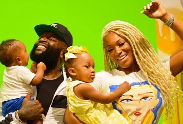 Rick Ross' Baby Mama Briana Camille Gives Birth To Third Child With Rapper