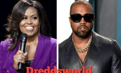 Michelle Obama Accused Of Sending Subliminal Shots To Kanye West During Speech