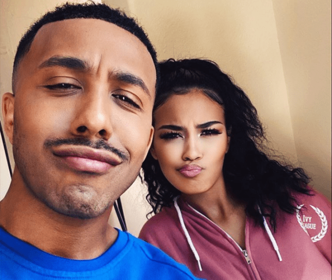 Marques Houston & 19 Year Old Fiancee Miya Are Officially Married