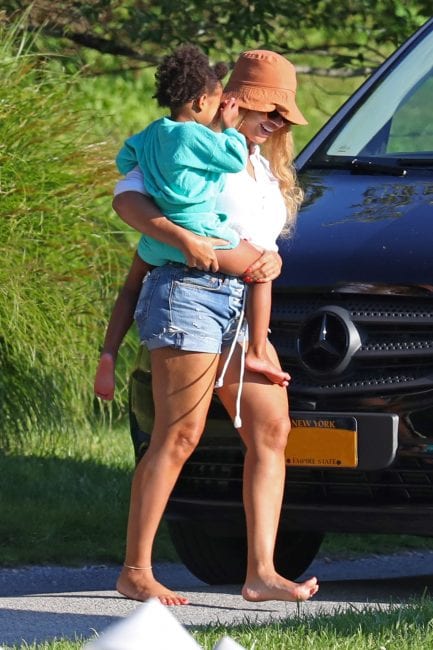The Carters Cruise The Hamptons With Twitter CEO Jack Dorsey