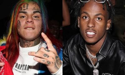 6ix9ine Shares Photo Of Rich The Kid With The Police: "Snitchforever"