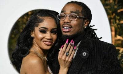 Quavo Seemingly Reveals He Makes His Girlfriend Saweetie Squirt With 'Squirtle' Post