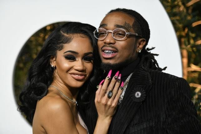 Quavo Seemingly Reveals He Makes His Girlfriend Saweetie Squirt With 'Squirtle' Post