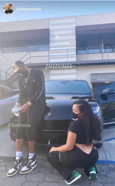 Karl Anthony Towns Confirms Dating Jordyn Woods