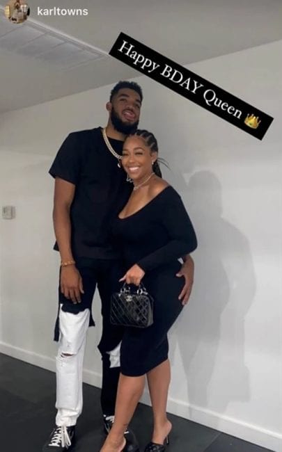 Karl Anthony Towns Confirms Dating Jordyn Woods