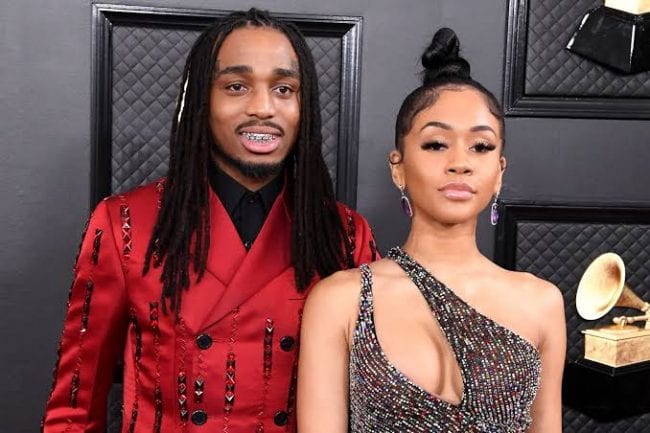 Quavo & Saweetie Share Romantic Pictures From Their Yacht Date Night 