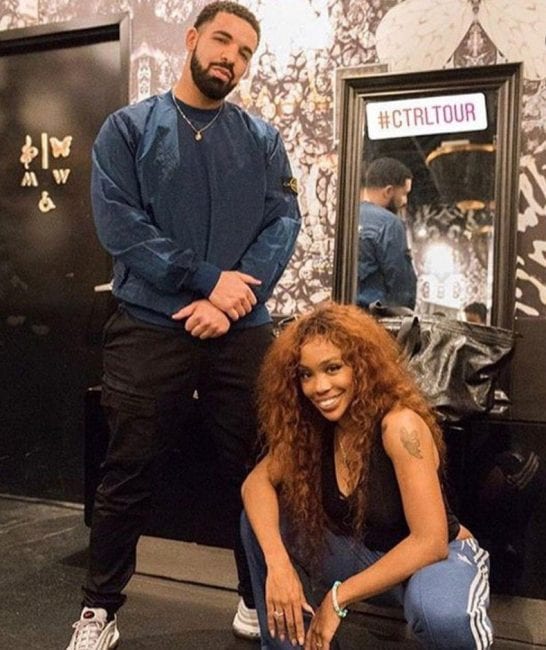 SZA Unfollows Drake After He Revealed That They Dated In 2008