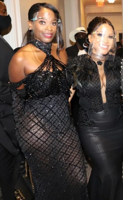 Shamea Morton Flaunts Her Booty In Revealing Outfit To Cynthia Bailey's Wedding