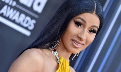 Cardi B addresses the conspiracy theorists saying she's part of the Illuminati after posing with red horns