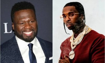 50 Cent Celebrates Pop Smoke's Return To #1 On Billboard 200