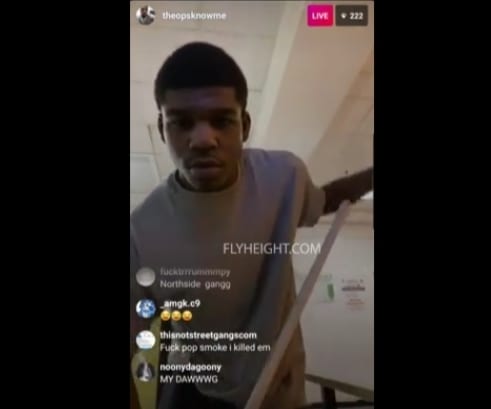 Pop Smoke's Killer Goes On IG Live; Appears To Brag About Murder