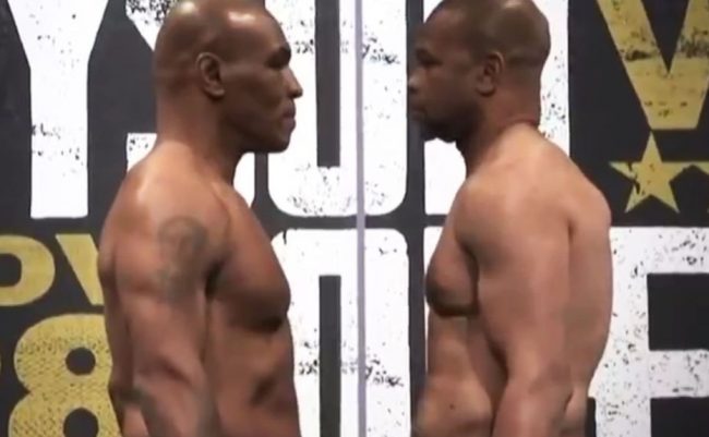 Mike Tyson Vs. Roy Jones Jr. Boxing Match Ended Up In A Tie