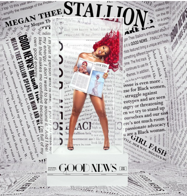 Megan Thee Stallion's "Good News" Officially Debuts At #2 On Billboard 200