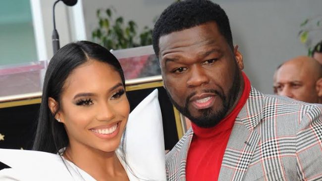 50 Cent's Girlfriend Jamira 'Cuban Link' Haines Tags Him On Her Box