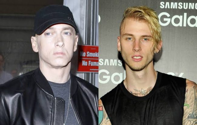 Eminem References Beef With Machine Gun Kelly On "Gnat"