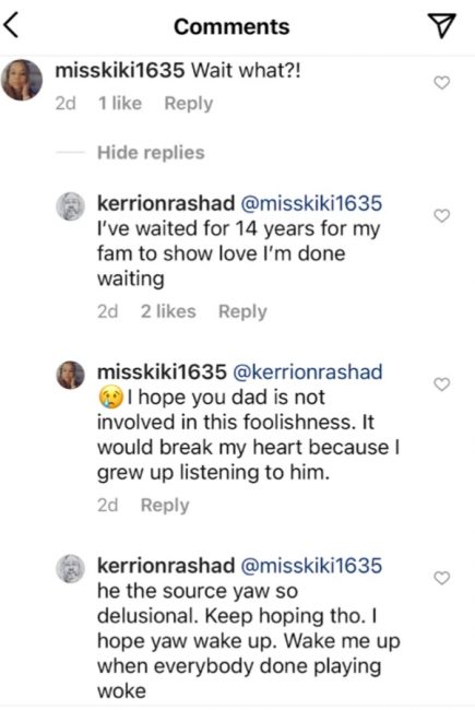 Kerrion 'Rashad' Franklin Seemingly Accuses His Father Kirk Franklin Of Abuse