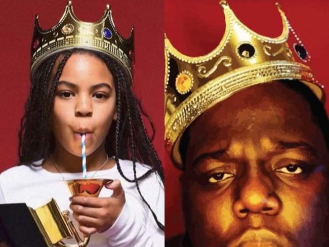 Did Jay Z And Beyonce Copped Biggie's Crown For Blue Ivy?