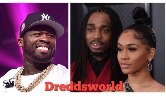 50 Cent & Lil Duval React To Quavo And Saweetie Split 