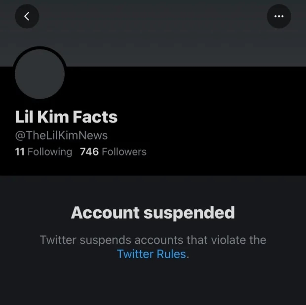 Twitter Page @LilKimNews Shut Down For Making Pedophile Tweet 5 Years Ago