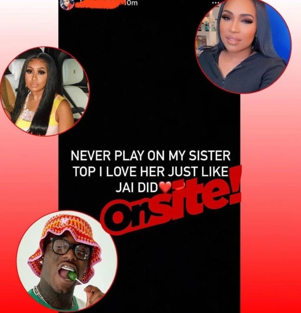 JT immediately responded to the allegations. JT claimed that Yung Miami's sister was "lying" and that she "photoshopped" the DMs to embarrass Uzi