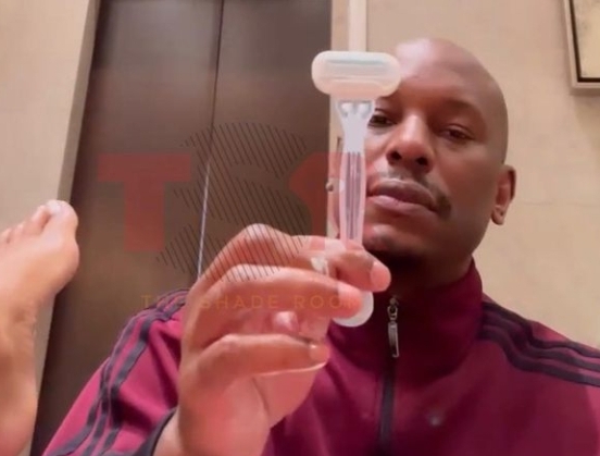 Tyrese Goes Viral For SHAVING His Girlfriend On Video