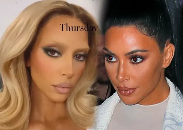 Kim Kardashian Compared To Jeffrey Star After Sharing New Blonde Look