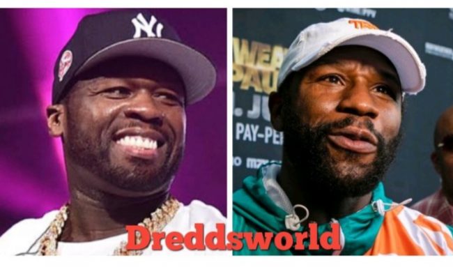 50 Cent Trolls Floyd Mayweather Following Jake Paul's "Gotcha Hat" Moment
