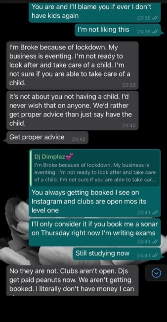 Big Breasted Model Mam Diarah Admits To Drugging DJ Dimplez Before Sleeping With Him