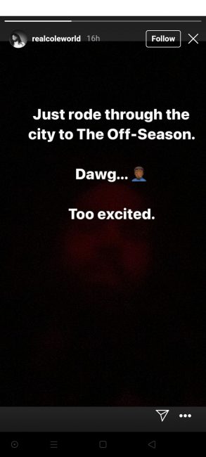 J Cole Confirms 'The Off Season' Mixtape Is Ready