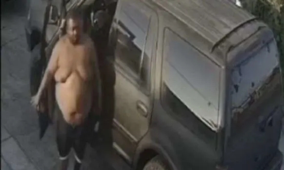 Obese Man Severely Beats Up White Woman Pumping Gas