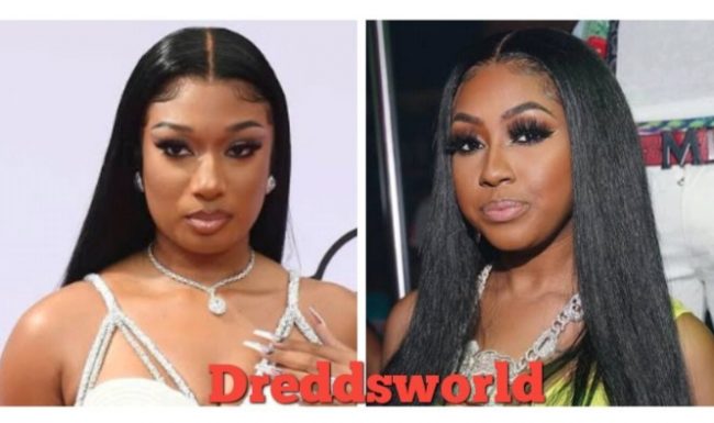 Megan Thee Stallion & Yung Miami Caught Kissing After The BET Awards