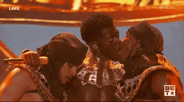 Lil Nas X Claps Back At Criticism For Kissing A Male Dancer At The 2021 BET Awards