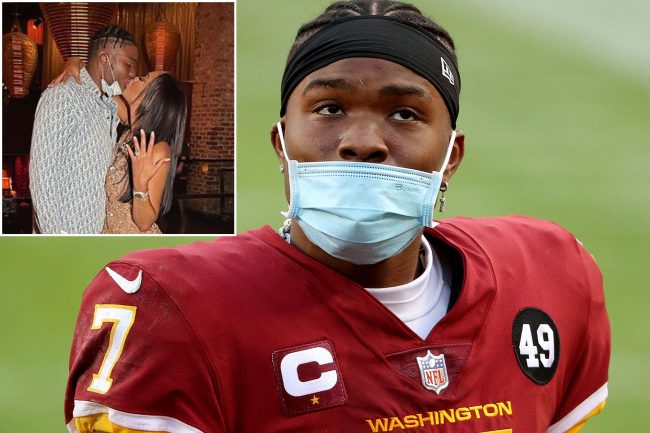 Dwayne Haskins Denies Report His Wife Knocked Out His Tooth