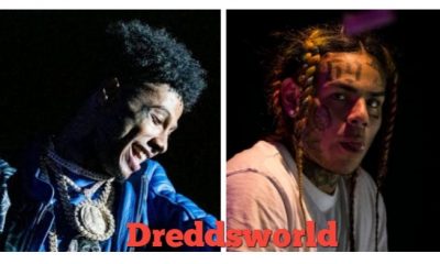 Blueface Responds To 6ix9ine Trolling His New Tattoo