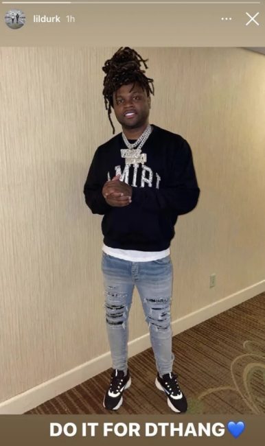 Lil Durk Seemingly Reacts To Report His Brother OTF DThang's Killer Has Been Killed