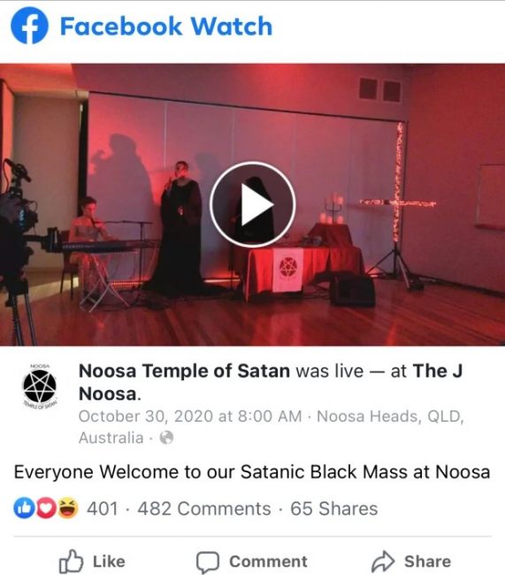 ABC News Interrupted To Show Satanic Worship