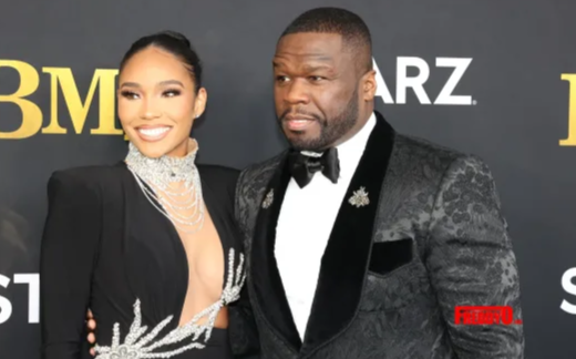50 Cent's Girlfriend Jamira Haines AKA Cuban Link Causes Stir On Red Carpet