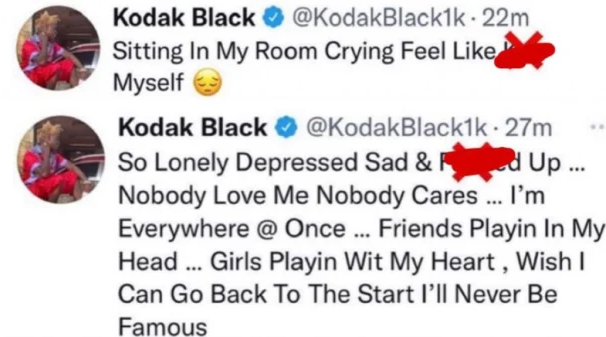 Kodak Black Is Emotionally Down After Getting Dumped By Real Estate Agent Girlfriend Maranda Johnson