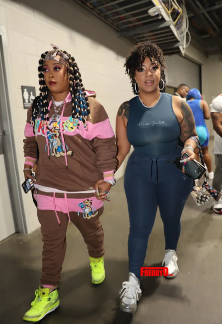Da Brat Spotted On A Romantic Date With Her Wealthy Fiance Jesseca Dupart AKA BB Judy