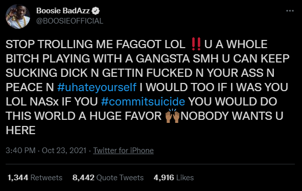 Boosie Badazz Fires Back At Lil Nas X For Trolling Him