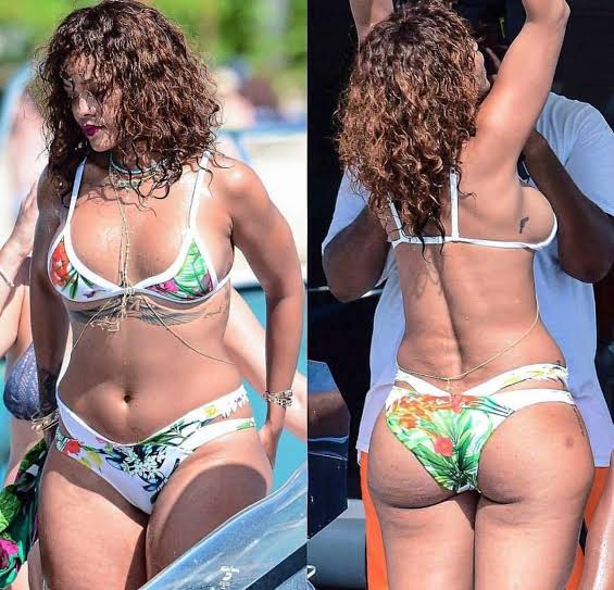 Rihanna Loses Weight, No Longer Thick - Shows Off Slim Body In New Fenty X Lingerie Pics