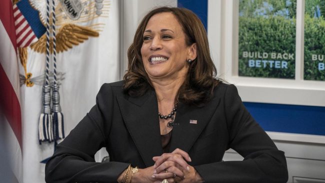 Twitter Roasts Kamala Harris For Using Little Fake French Acent While Speaking To French Scientists: “De Plan!”