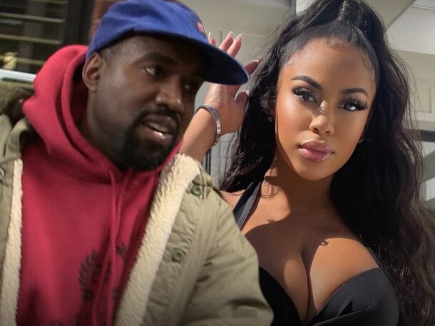 Kanye West Parties With IG Model Yasmine Lopez In Houston 