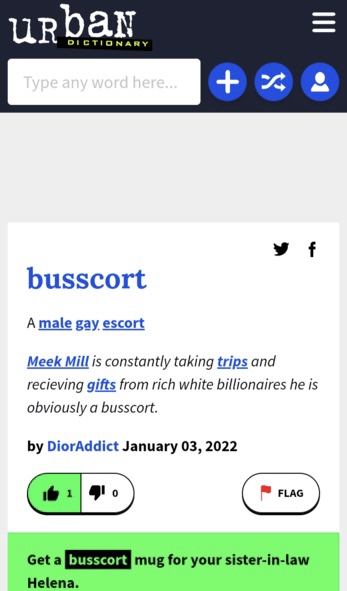 Urban Dictionary Suggests Meek Mill Sells His 'Bussy' To Billionaires