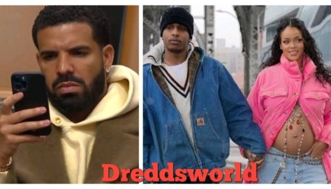 Drake Unfollows A$AP Rocky And Rihanna On Instagram Following Pregnancy News