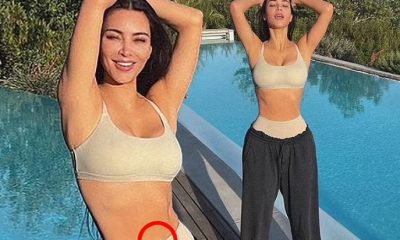 Kim Kardashian On Claims She Photoshopped Her Belly Button: "Come On Guys This Is So Dumb"