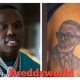 Bandman Kevo Honors Kevin Samuels With Arm Tattoo Of His Face 